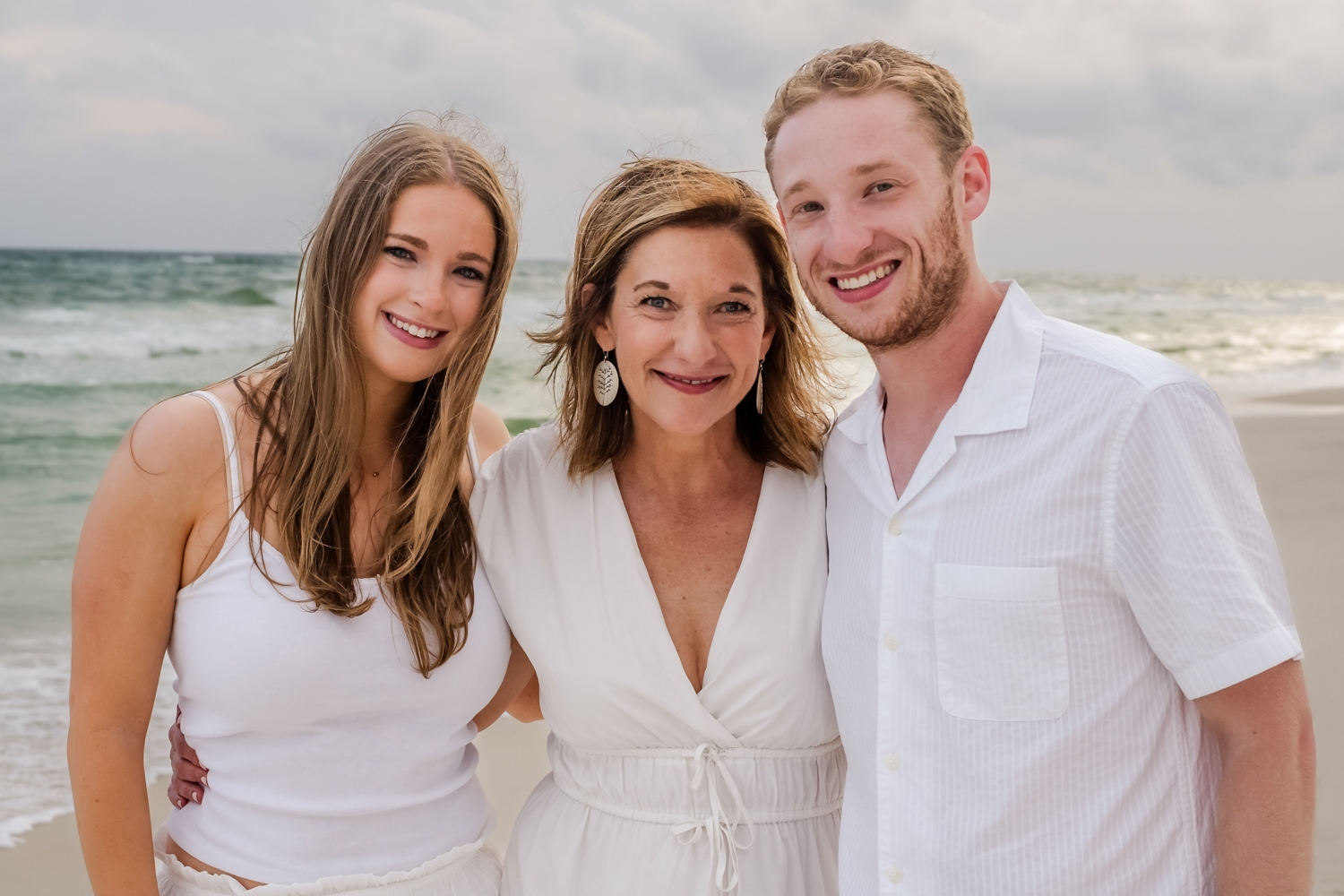 Andra Davidson with her family